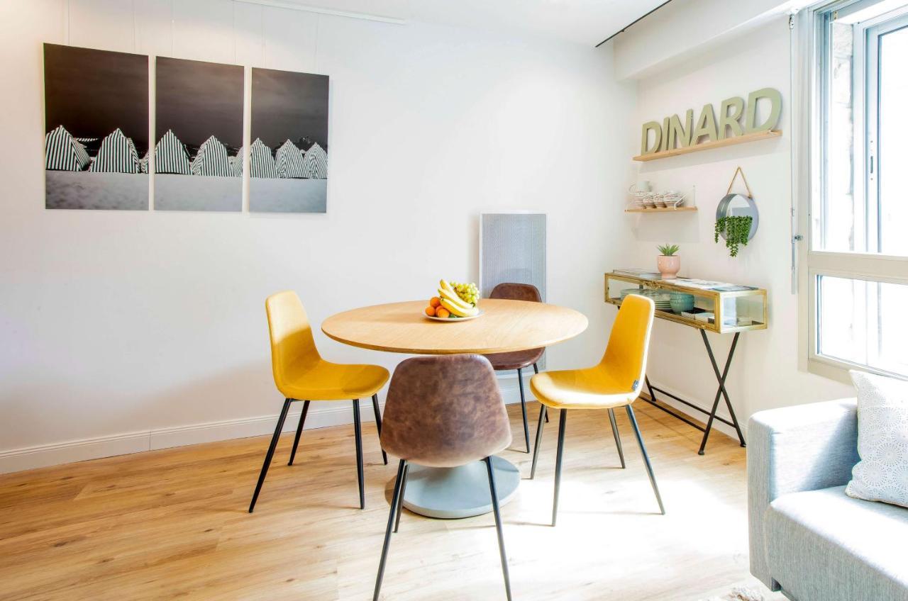 Homard And Fox, Appartement 2 Chambres 100M De La Mer 迪纳尔 外观 照片