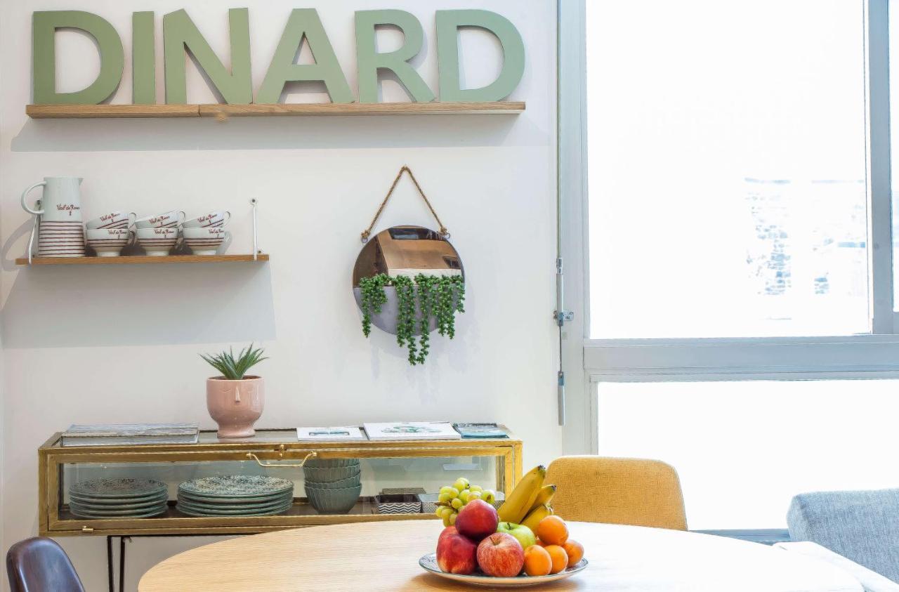 Homard And Fox, Appartement 2 Chambres 100M De La Mer 迪纳尔 外观 照片
