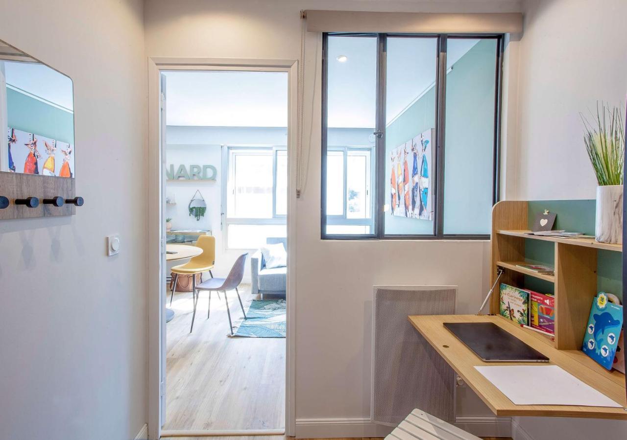 Homard And Fox, Appartement 2 Chambres 100M De La Mer 迪纳尔 外观 照片
