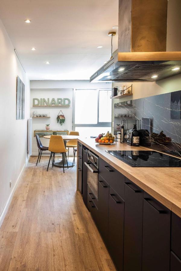 Homard And Fox, Appartement 2 Chambres 100M De La Mer 迪纳尔 外观 照片