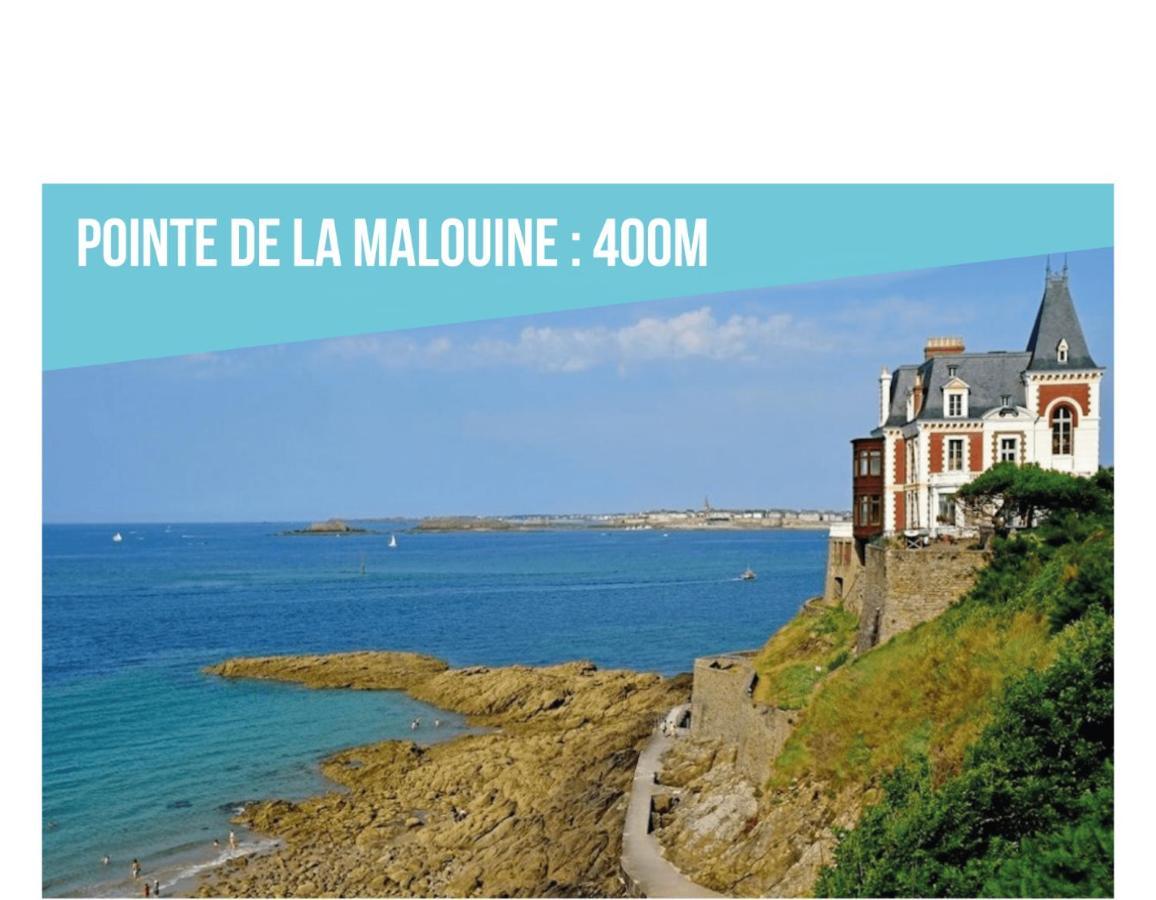 Homard And Fox, Appartement 2 Chambres 100M De La Mer 迪纳尔 外观 照片
