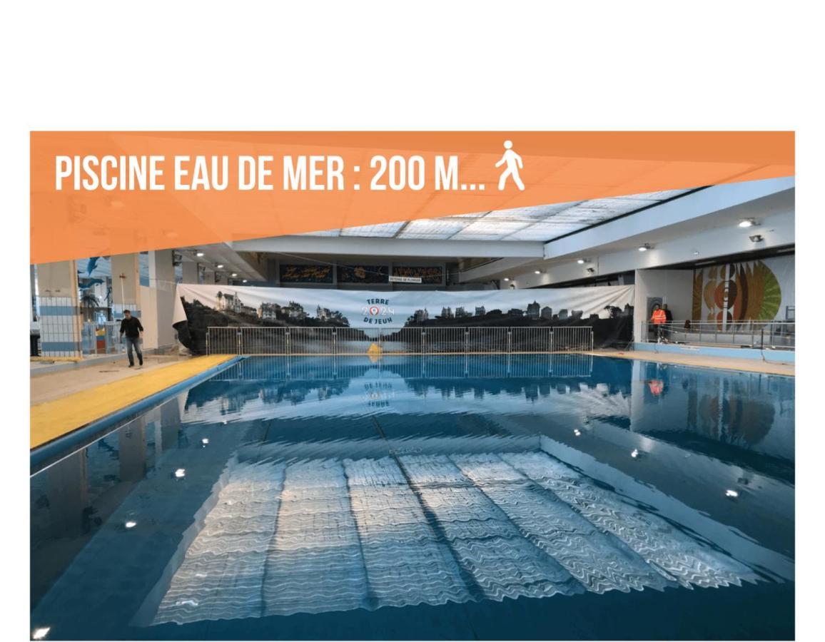Homard And Fox, Appartement 2 Chambres 100M De La Mer 迪纳尔 外观 照片